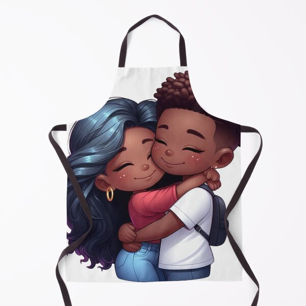 Item preview, Cute Couple Hugging – Romantic Love Illustration, Sweet Couple Art for Gifts & Decor designed and sold by TrendyDesign159.