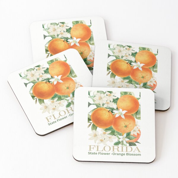 Item preview, Florida State Flower Orange Blossom Classic T-shirt Poster designed and sold by ThinkNature!.