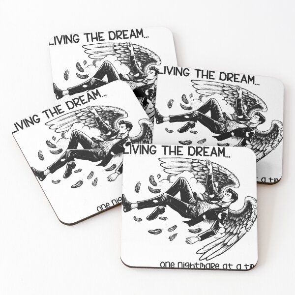 Item preview, Living the dream... one nightmare at a time designed and sold by OneLittleCrow.