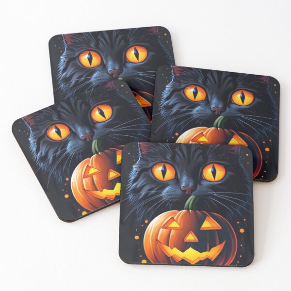 Item preview, Halloween kitty designed and sold by InkExpression.