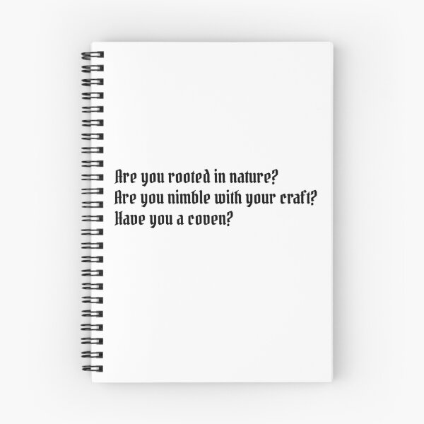 Item preview, A Witch's Checklist designed and sold by hashnan21.
