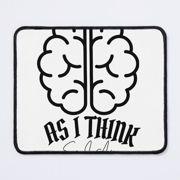 Item preview, As I Think so I Am designed and sold by LevelUpYourMotivation.