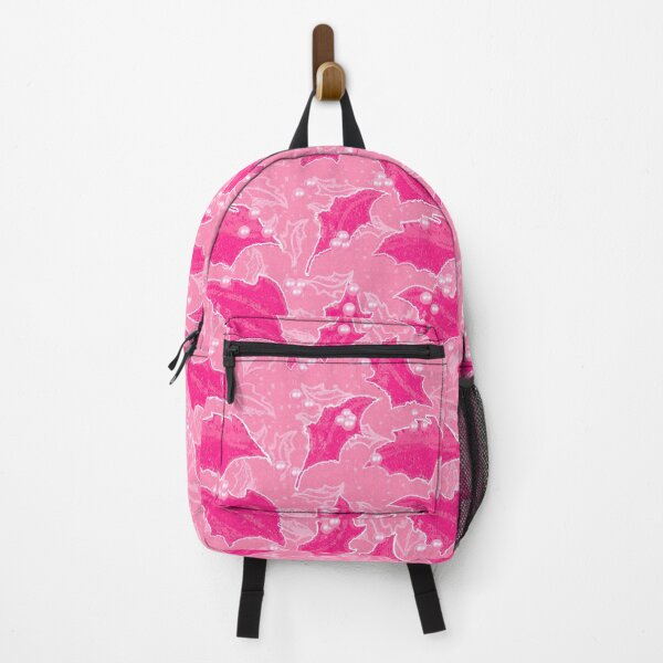 Item preview, Pattern Hot pink Holy Leaves and Pearl Berries designed and sold by Eejee-SK.