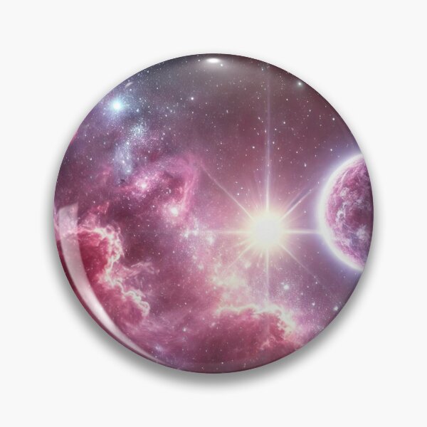 Item preview, "Nebula and Planet in Deep Space designed and sold by shefo99.