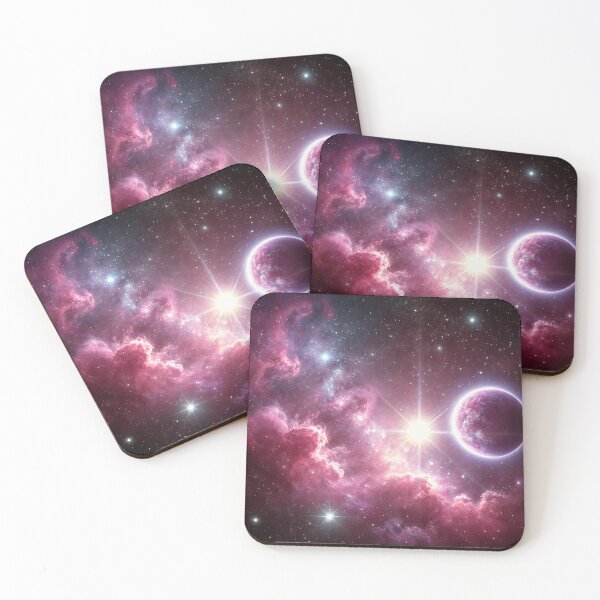 Item preview, "Nebula and Planet in Deep Space designed and sold by shefo99.