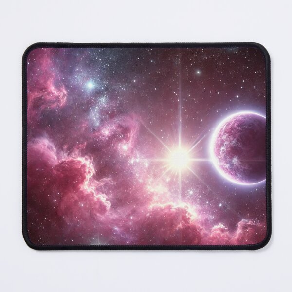 Item preview, "Nebula and Planet in Deep Space designed and sold by shefo99.