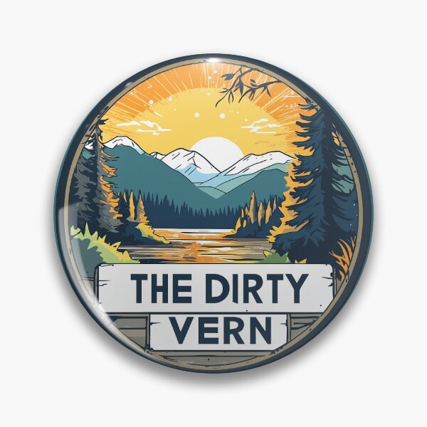 Item preview, "The Dirty Vern" Retro Vernon British Columbia Landscape Thompson Okanagan designed and sold by meganohm.