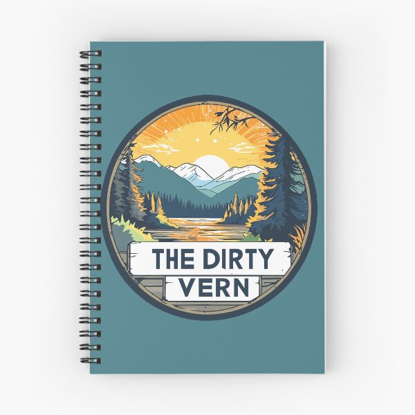 Item preview, "The Dirty Vern" Retro Vernon British Columbia Landscape Thompson Okanagan designed and sold by meganohm.