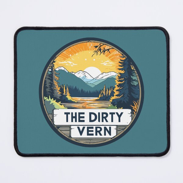 Item preview, "The Dirty Vern" Retro Vernon British Columbia Landscape Thompson Okanagan designed and sold by meganohm.