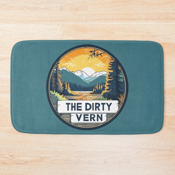 Item preview, "The Dirty Vern" Retro Vernon British Columbia Landscape Thompson Okanagan designed and sold by meganohm.