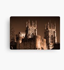 The Big Church. York Minster. Canvas Print