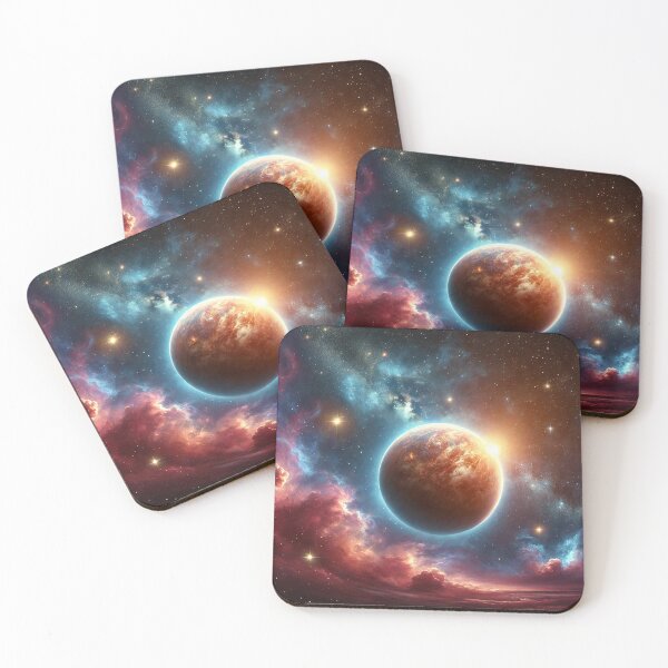 Item preview, Radiant Planet and Nebula Clouds designed and sold by shefo99.