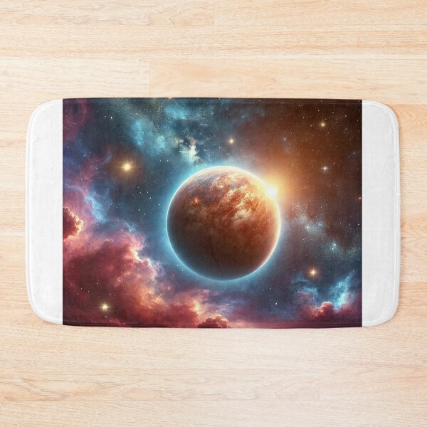 Item preview, Radiant Planet and Nebula Clouds designed and sold by shefo99.