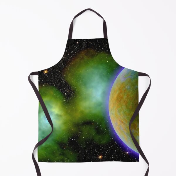 Item preview, "Glowing Planet and Mystical Nebula designed and sold by shefo99.