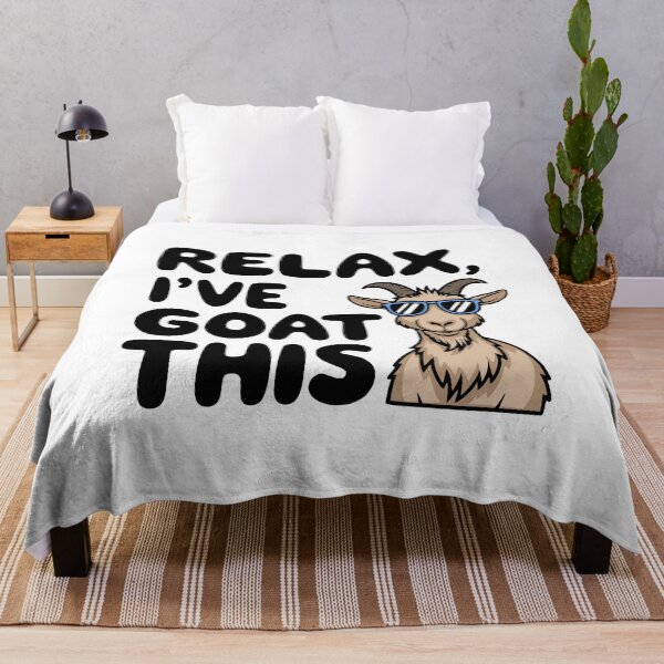 Item preview, Relax, I've Goat This! Funny Goat Pun designed and sold by PMCreative.