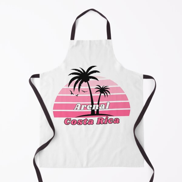 Item preview, Retro Cool Arenal Beach Costa Rica Palm Tree at Sunset Souvenirs designed and sold by karmdaf.