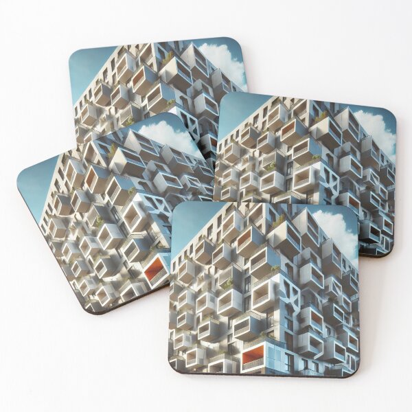 Item preview, Geometry in Sunlight – A Modern Homage to Urban Architecture designed and sold by Sigtrix.