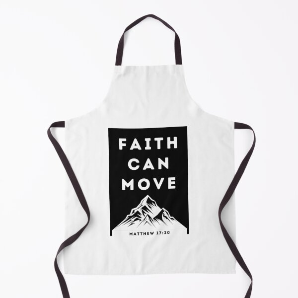 Item preview, Mathew 17:20 - Faith Can Move Mountains | | Jesus Art | Faith And Art designed and sold by FaithAndArt.