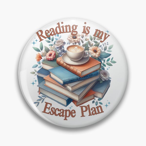 Item preview, Reading is my Escape Plan Design designed and sold by Alinamatt.