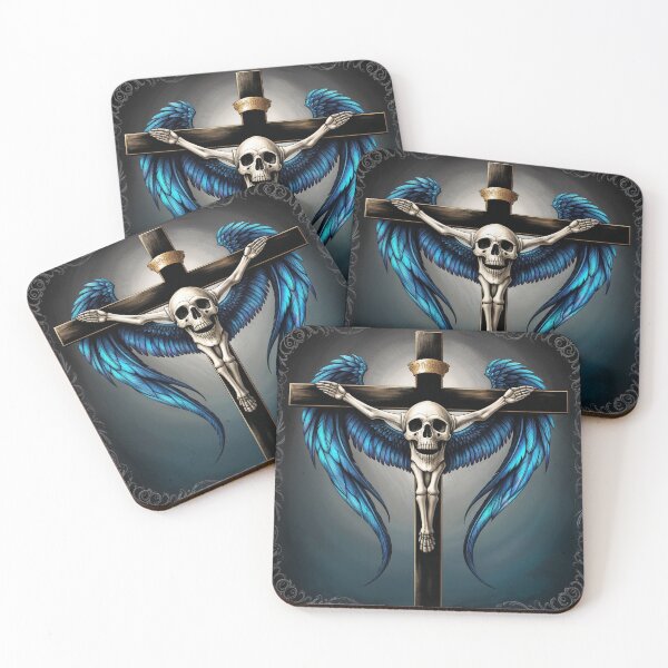 Item preview, Crucified Skeleton designed and sold by pleasingtees.