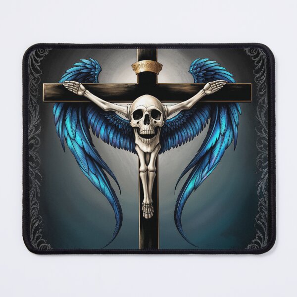 Item preview, Crucified Skeleton designed and sold by pleasingtees.