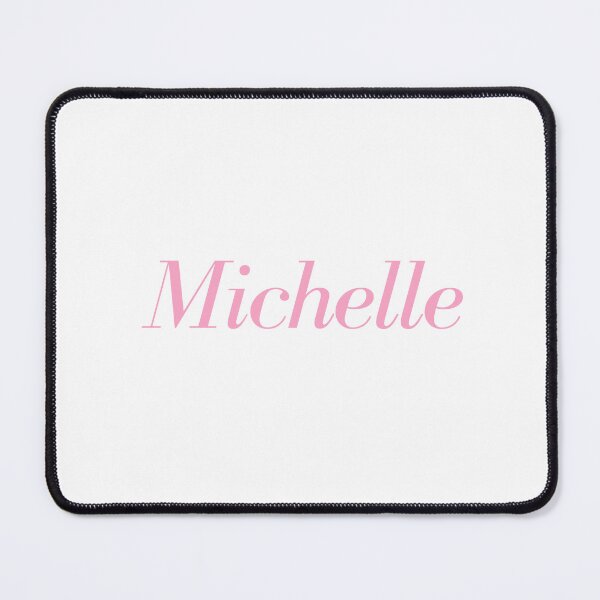 Item preview, "Michelle" name in elegant baby pink designed and sold by Rocky Designs.
