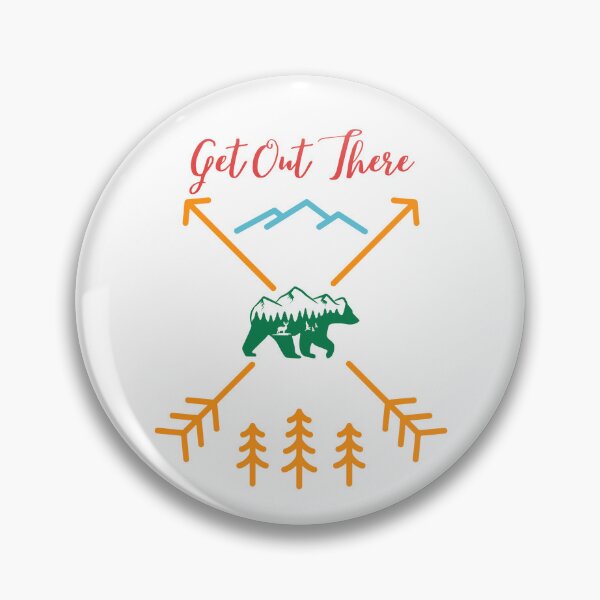 Item preview, Get Out There Bear and arrow designed and sold by Dougall5150.