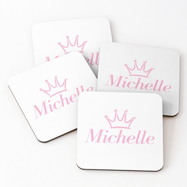 Item preview, "Michelle" princess name in elegant light pink  designed and sold by Rocky Designs.
