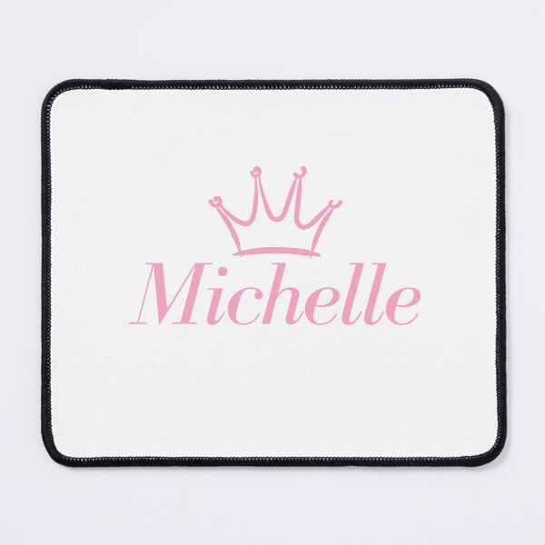 Item preview, "Michelle" princess name in elegant light pink designed and sold by Rocky Designs.