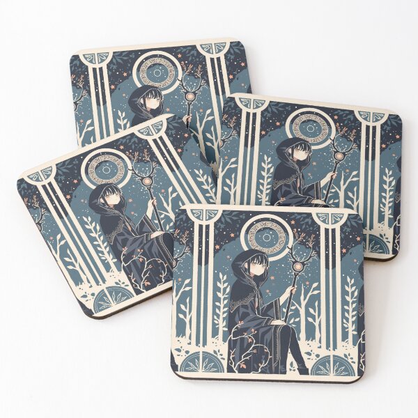 Item preview, Carta del tarot inspirada en el anime 'El Ermitaño' designed and sold by MendaciousMina.