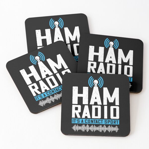 Item preview, Ham Radio It's A Contact Sport Amateur Radio Operator designed and sold by Rahjihan.