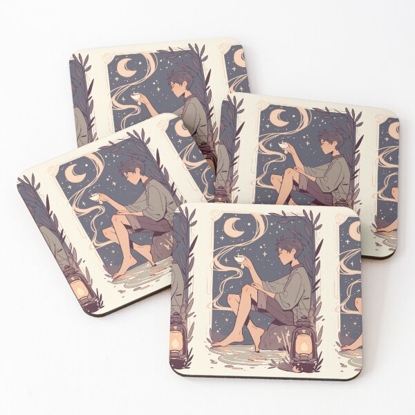 Item preview, Carta del tarot inspirada en el anime 'El Ermitaño' designed and sold by MendaciousMina.