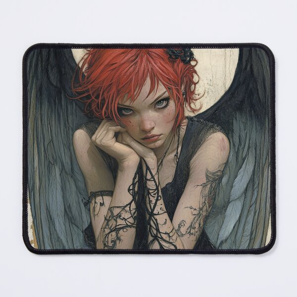 Item preview, Angel with black wings  designed and sold by obstinator.