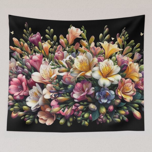 Item preview, Bed of freesia designed and sold by Mskathrynne.