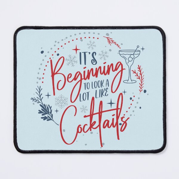 Item preview, Funny Cocktails Christmas New Year Design designed and sold by Printicato.