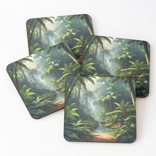Item preview, Secluded Jungle designed and sold by AICreativeArts.