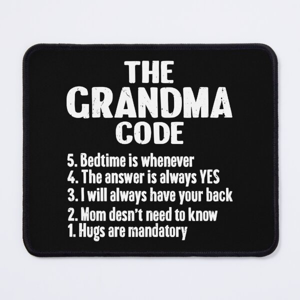 Item preview, The Grandma Code Granny Grandmother Grandparent designed and sold by Rahjihan.