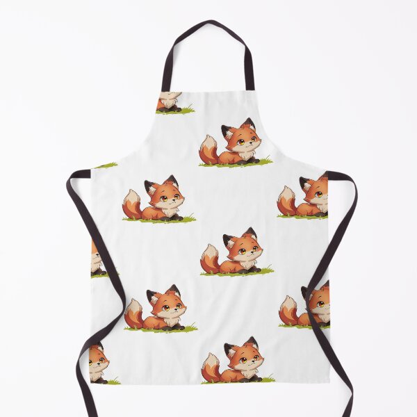 Item preview, Cute fox lying in the grass. designed and sold by LeoDiCarryo.