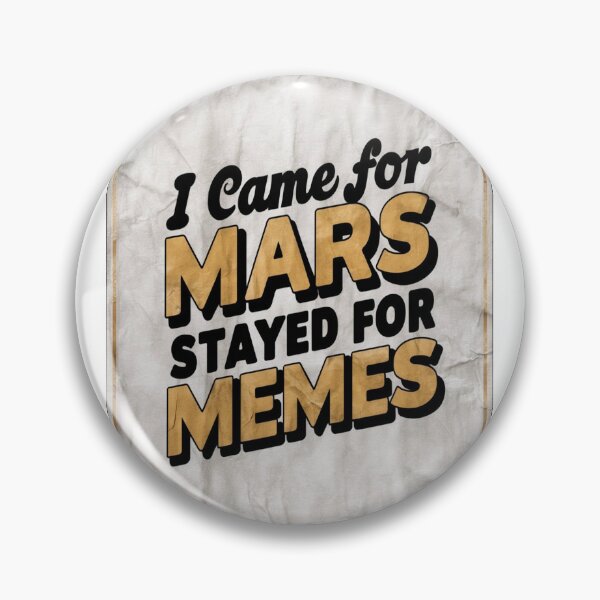 Item preview, Tesla Bumper I came for mars stayed for memes designed and sold by SanadDiab.