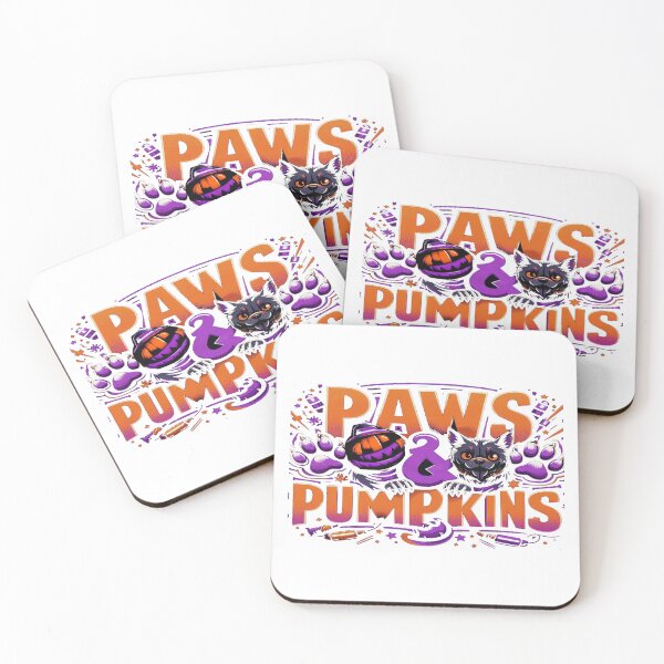 Item preview,  Paws and Pumpkins designed and sold by Stylecart.