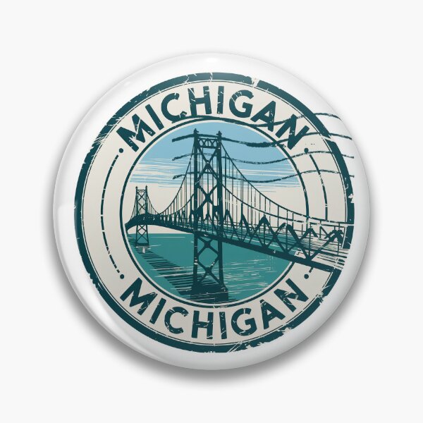 Item preview, United States on stamps - Michigan designed and sold by CleanDecor.