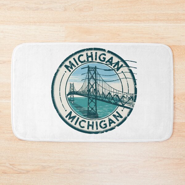 Item preview, United States on stamps - Michigan designed and sold by CleanDecor.
