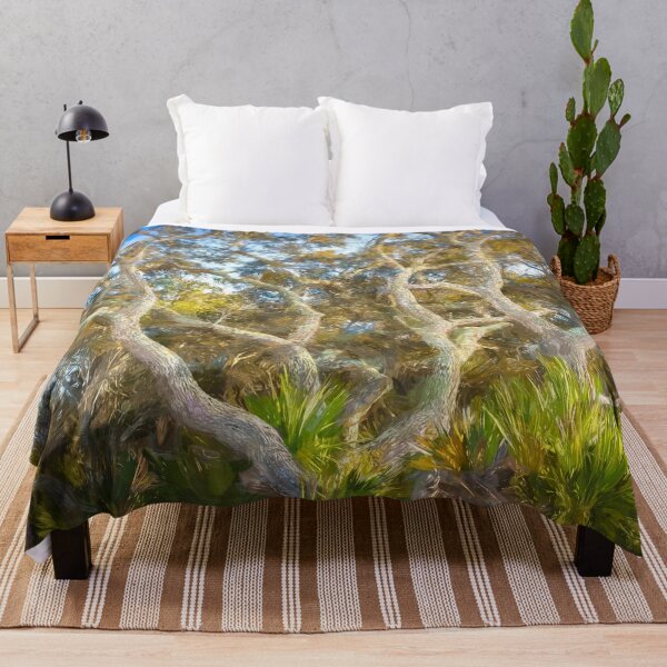 Item preview, Florida Scrub Oaks BW X101   designed and sold by RichFrancoCars.