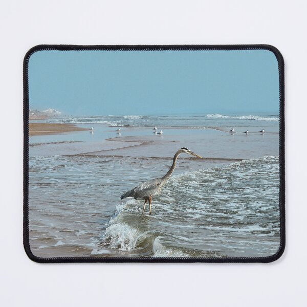 Item preview, HERON ON THE BEACH designed and sold by EstelleCress.