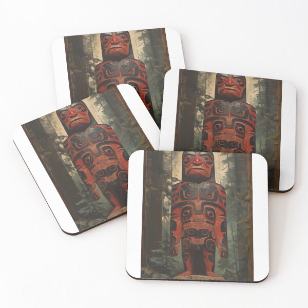Item preview, Haida Bigfoot Totem  designed and sold by VanKlin.