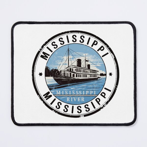Item preview, United States on stamps - Mississippi designed and sold by CleanDecor.