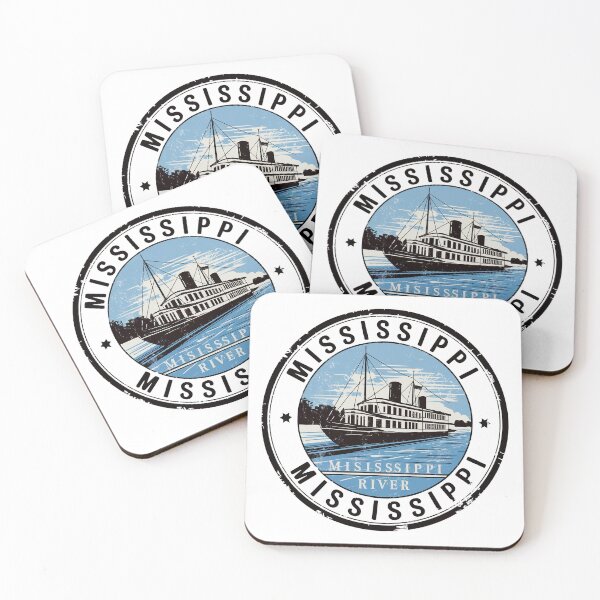 Item preview, United States on stamps - Mississippi designed and sold by CleanDecor.