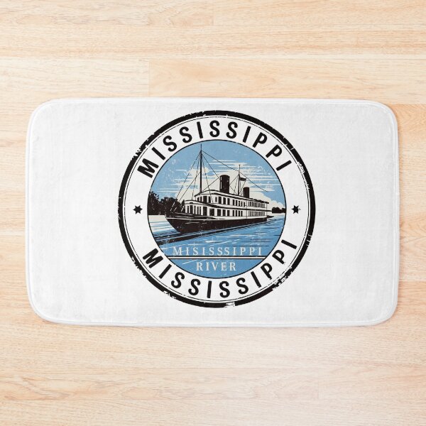 Item preview, United States on stamps - Mississippi designed and sold by CleanDecor.