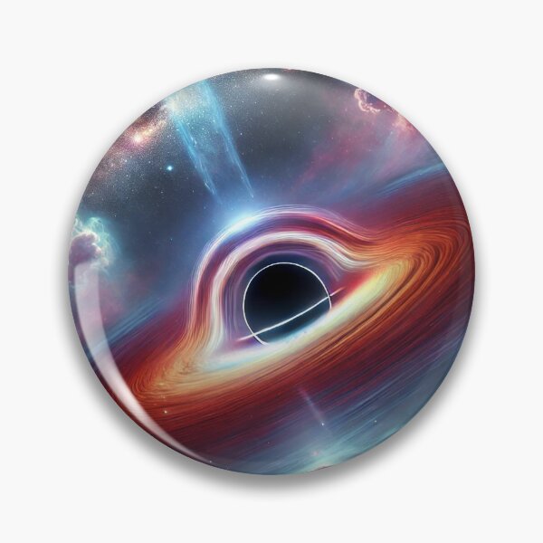 Item preview, Black Hole with Vibrant Nebula designed and sold by shefo99.