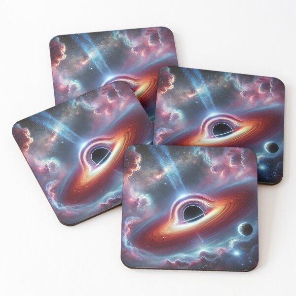 Item preview, Black Hole with Vibrant Nebula designed and sold by shefo99.